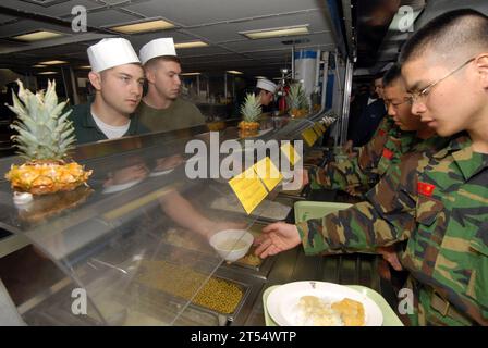 Übung Fohlen Eagle 2007, Südchinesisches Meer, Vereinigte Staaten und Republik Korea (ROK), USS ESSEX (LHD 2) Stockfoto