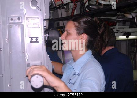 Fa., Fort lauderdale, nukleares U-Boot USS Memphis (SSN 691), Virginia Tech Ocean Engineering Department Stockfoto