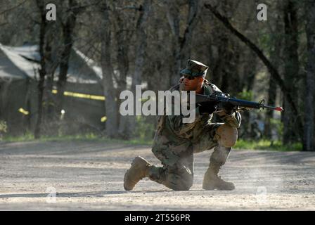 FTX, Naval Mobile Construction Battalion, Navy, NMCB 5, Operation Bearing Duel 2010, Port Hueneme, U.S. Navy Stockfoto