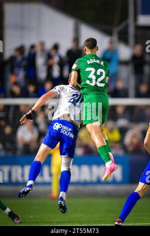 Barcelona, Spanien. November 2023. durante el partido de Copa del Rey entre CE Europa y Elche CF, en Estadi Nou Sardenya, Barcelona, Espana el, 1. November 2023. (Foto/Felipe Mondino) Credit: Unabhängige Fotoagentur/Alamy Live News Stockfoto