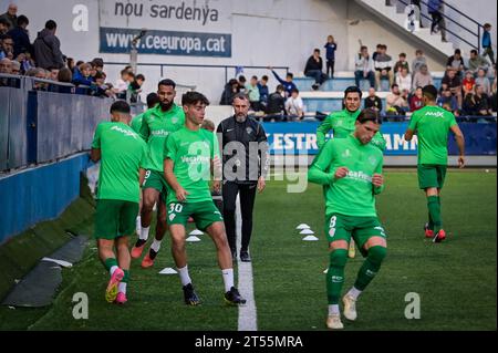 Barcelona, Spanien. November 2023. Copa del Rey entre CE Europa y Elche CF, en Estadi Nou Sardenya, Barcelona, Espana el, 1. November 2023. (Foto/Felipe Mondino) Credit: Unabhängige Fotoagentur/Alamy Live News Stockfoto