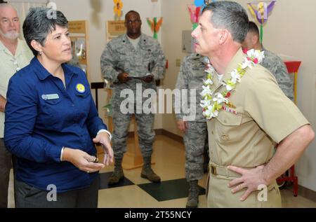 Joint Base Pearl Harbor-Hickam, Matrosen, U.S. Navy, Vize ADM. Michael Vitale Stockfoto