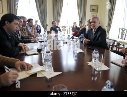 Lissabon, Marinekorps, Marines, Marine, Portugal, ray Mabus, secnav, Secretary of the Navy, U.S. Navy, US BOTSCHAFT Stockfoto