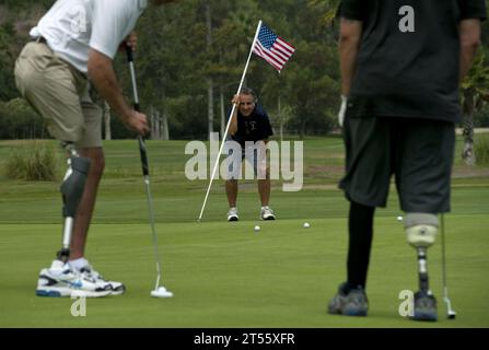 Marine, Marine Corps, Morgan Run Resort and Club, Naval Medical Center San Diego, Navy, Betrieb: Game On, Sailor, U.S. Navy, Verwundetes Kriegerbataillon West Stockfoto