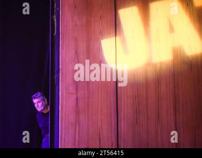 Konzert von Aki Takase und Alexander von Schlippenbacht, im Haus der Berliner Festspiele Berlin Jazzfest 2023 Berlin Aki Takase Klavier Alexander von Schlippenbach Klavier *** Konzert von Aki Takase und Alexander von Schlippenbacht, im Haus der Berliner Festspiele Berlin Jazzfest 2023 Berlin Aki Takase Klavier Alexander von Schlippenbach Klavier Stockfoto
