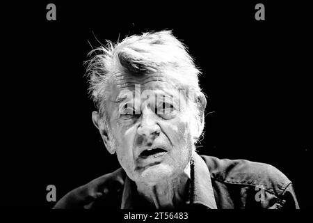 Konzert von Aki Takase und Alexander von Schlippenbacht, im Haus der Berliner Festspiele Berlin Jazzfest 2023 Berlin Aki Takase Klavier Alexander von Schlippenbach Klavier *** Konzert von Aki Takase und Alexander von Schlippenbacht, im Haus der Berliner Festspiele Berlin Jazzfest 2023 Berlin Aki Takase Klavier Alexander von Schlippenbach Klavier Stockfoto