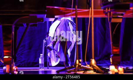 Konzert von Aki Takase und Alexander von Schlippenbacht, im Haus der Berliner Festspiele Berlin Jazzfest 2023 Berlin Aki Takase Klavier Alexander von Schlippenbach Klavier *** Konzert von Aki Takase und Alexander von Schlippenbacht, im Haus der Berliner Festspiele Berlin Jazzfest 2023 Berlin Aki Takase Klavier Alexander von Schlippenbach Klavier Stockfoto