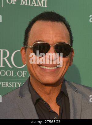 CORAL GABLES, FLORIDA - 02. NOVEMBER: Jon Secada nimmt am 2. NOVEMBER 2023 an der Eröffnung des brandneuen Knight Center for Music Innovation ÒShaping The Future of MusicÓ im Knight Center for Music Innovation, Frost School of Music an der University of Miami Teil. Copyright: Xmpi10x Stockfoto