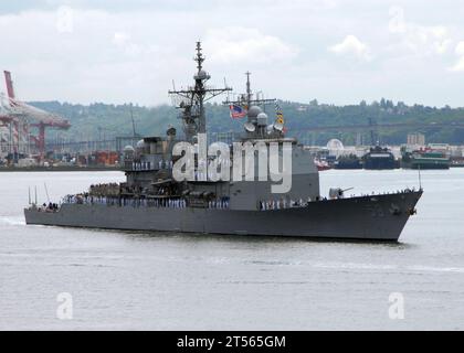 Marineregion Northwest, Seattle Seafair, USS Princeton Stockfoto