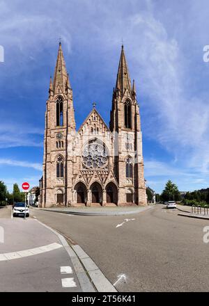 St. Paul's Church in Straßburg, Unterrhein, Region Grand Est, Frankreich Stockfoto