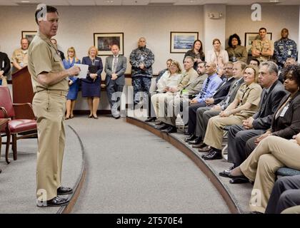 Mark Ferguson, stellvertretender Chief der US Navy Stockfoto