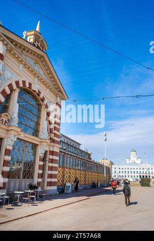 Helsinki Kauppahalli Stockfoto