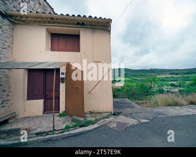 La Caunette, ein kleines Dorf im Département Herault in Südfrankreich Stockfoto