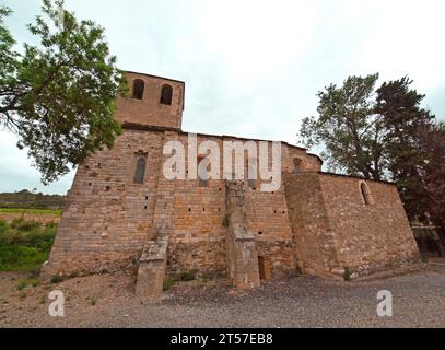 La Caunette, ein kleines Dorf im Département Herault in Südfrankreich Stockfoto