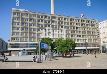 Berolinahaus, Alexanderplatz, Mitte, Berlin, Deutschland *** Örtlicher Titel ***, Berlin, Deutschland Stockfoto