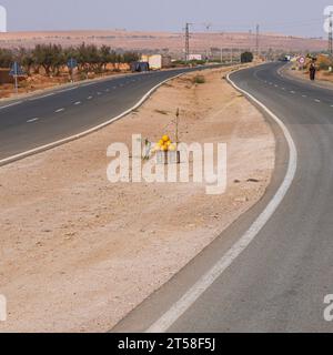 Roadtrip von Marrakesch nach Essaouira Marokko Stockfoto