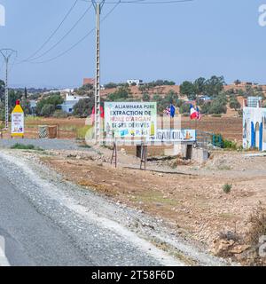 Roadtrip von Marrakesch nach Essaouira Marokko Stockfoto