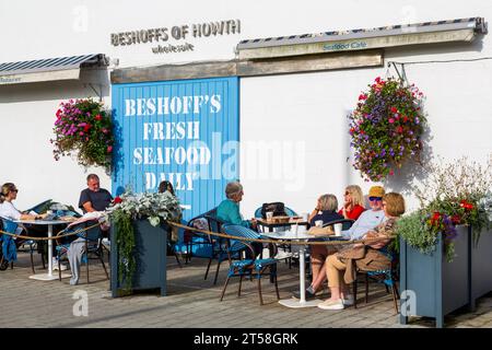 Beshoff's Restaurant, Howth Harbour, County Dublin, Irland Stockfoto