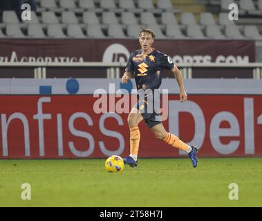 Turin, Italien. November 2023. Während des Italienischen Cups 23/24, Fußballspiel zwischen Torino FC und Frosinone am 2. November 2023 im Stadio Olimpico Grande Torino, Turin, Italien. Foto Nderim Kaceli Credit: Unabhängige Fotoagentur/Alamy Live News Stockfoto