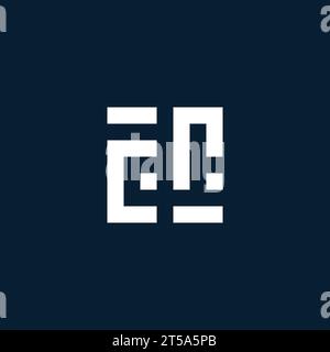 CR-Initial-Monogramm-Logo mit geometrischen Design-Ideen Stock Vektor