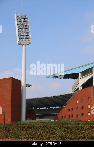 Brüssel, B, Belgien - 17. August 2022: King Baudouin Stadium, auch Stade ROI Baudouin auf französisch oder Koning Boudewijnstadion auf niederländisch genannt Stockfoto