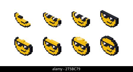 Persönliche Markenbildung, Animationspaket. Vektor Stock Vektor