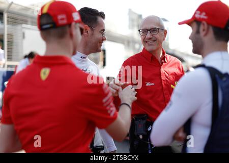 Sakhir, Bahrain. November 2023. , Startgitter, Grill de Abfahrt während der BAPCo Energies WEC 8 Stunden, Bahrain. , . FIA-Langstrecken-Weltmeisterschaft, vom 1. Bis 4. November 2023 auf dem Bahrain International Circuit, in Sakhir, Bahrain - Foto Frédéric Le Floc'h/DPPI Credit: DPPI Media/Alamy Live News Credit: DPPI Media/Alamy Live News Stockfoto