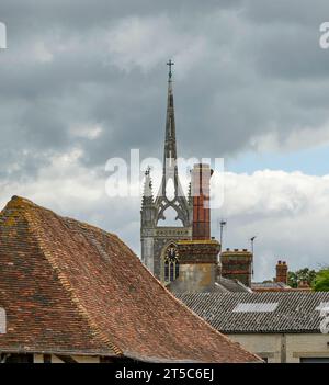 St. Mary Of Charity Church In Der Church Street Faversham Stockfoto