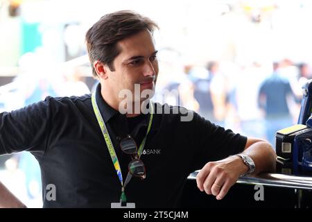 Sao Paulo, Brasilien. November 2023. Nelson Piquet Jr (BH). 04.11.2023. Formel-1-Weltmeisterschaft, Rd 21, Großer Preis Brasiliens, Sao Paulo, Brasilien, Sprint Day. Das Foto sollte lauten: XPB/Press Association Images. Quelle: XPB Images Ltd/Alamy Live News Stockfoto