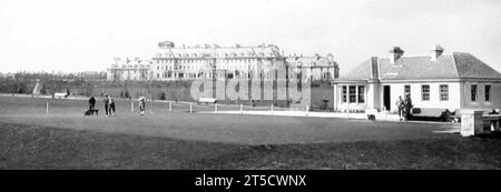 Gleneagles Golfplatz, Anfang der 1900er Jahre Stockfoto