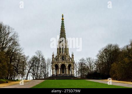 Brüssel Stadt ist die Hauptstadt Belgiens für Ferien das ganze Jahr über, mit vielen antiken Denkmälern und ausgezeichnetem Klima, Brüssel Stadt, Belgien, 02-10- Stockfoto