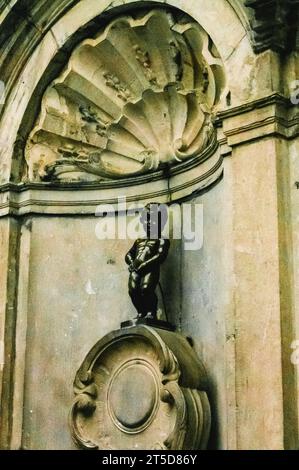 Brüssel Stadt ist die Hauptstadt Belgiens für Ferien das ganze Jahr über, mit vielen antiken Denkmälern und ausgezeichnetem Klima, Brüssel Stadt, Belgien, 02-10- Stockfoto