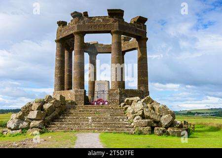 Das war Memorial in Black Hill, Stonehaven, Aberdeenshire, Schottland, Großbritannien. Entworfen vom Architekten John Ellis aus Stonehaven und enthüllt im Mai 1923. Stockfoto