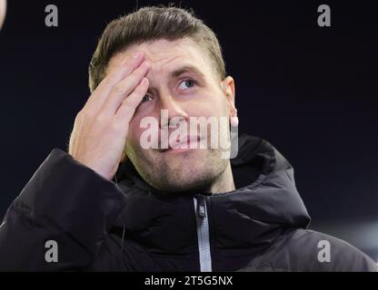 Hamburg, Deutschland. 31. Oktober 2023. firo: 31. Oktober 2023 Fußball, Fußball, Männer DFB Cup 2. Runde FC St.Pauli Hamburg - FC Schalke 04 Trainer: Fabian Hurzeler, Pauli Credit: dpa/Alamy Live News Stockfoto