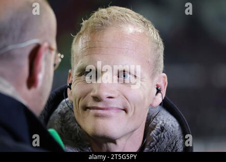 Hamburg, Deutschland. 31. Oktober 2023. firo: 31. Oktober 2023 Fußball, Fußball, Männer DFB Cup 2. Runde FC St.Pauli Hamburg - FC Schalke 04 Trainer: Karel Geraerts, Schalke Credit: dpa/Alamy Live News Stockfoto