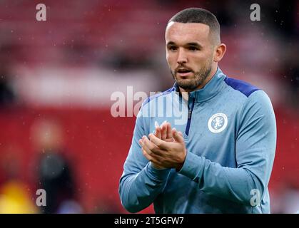 Nottingham, Großbritannien. November 2023. John McGinn aus Aston Villa während des Premier League-Spiels auf dem City Ground, Nottingham. Der Bildnachweis sollte lauten: Andrew Yates/Sportimage Credit: Sportimage Ltd/Alamy Live News Stockfoto