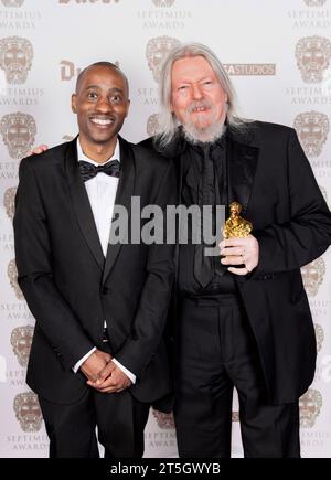 Oscar-Gewinner Christopher Hampton - Jan-Willem Breure - Septimius Awards 2022 Roter Teppich Stockfoto