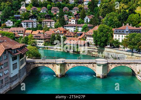 Bezauberndes Bern: Wo Geschichte Auf Landschaftliche Schönheit Trifft Stockfoto
