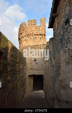 Rocca, Cerveteri, Rom, Latium, Italien Stockfoto