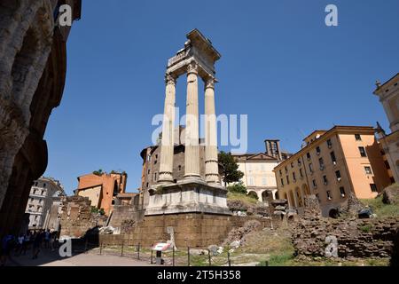 Tempel des Apollo Sosianus, Rom, Italien Stockfoto