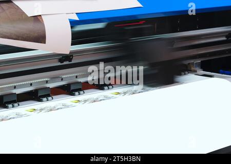 Industriedruck moderner digitaler Tintenstrahldrucker Industriedruck moderner Digitaldruck Tintenstrahldrucker Stockfoto