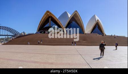 Sydney Opera House für kulturelle Veranstaltungen und Shows in Sydney, NSW, Australien Stockfoto