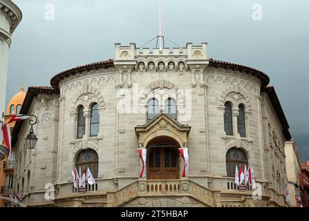 Justizpalast in Monaco-Ville Stockfoto