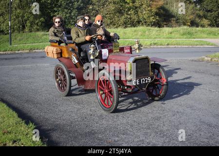 1903 nahm Gladiator an der Rennstrecke von London nach Brighton 2023 Teil Stockfoto