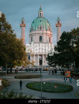 St. Karlskirche in Wien, Österreich Stockfoto