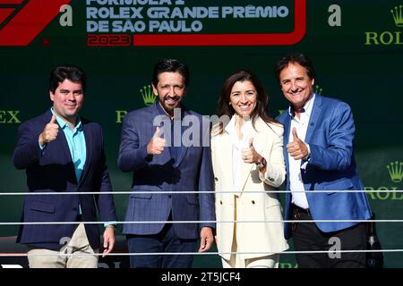 Interlagos, Brasilien. November 2023. November 2023, Autodromo Jose Carlos Pace, Interlagos, Formel 1 Rolex Sao Paulo Grand Prix 2023, im Bild Fabiana Ecclestone Credit: dpa/Alamy Live News Stockfoto