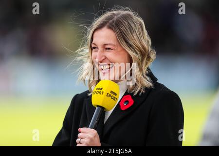 Borehamwood, Großbritannien. November 2023. Poditin Ellen White beim Spiel der Arsenal Women FC gegen Manchester City Women's Super League im Meadow Park Stadium, Borehamwood, England, Großbritannien am 5. November 2023 Credit: Every Second Media/Alamy Live News Stockfoto