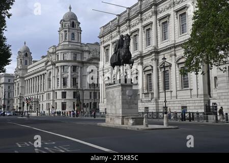 Statue des Feldmarschalls Earl Haig in Whitehall London Großbritannien Stockfoto