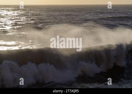 Sturm Camosgli Ligurien Stockfoto