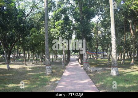 Shilaidaha Rabindra Kuthibari, Kumarkhali Gebiet Kushtia, Bangladesch Stockfoto